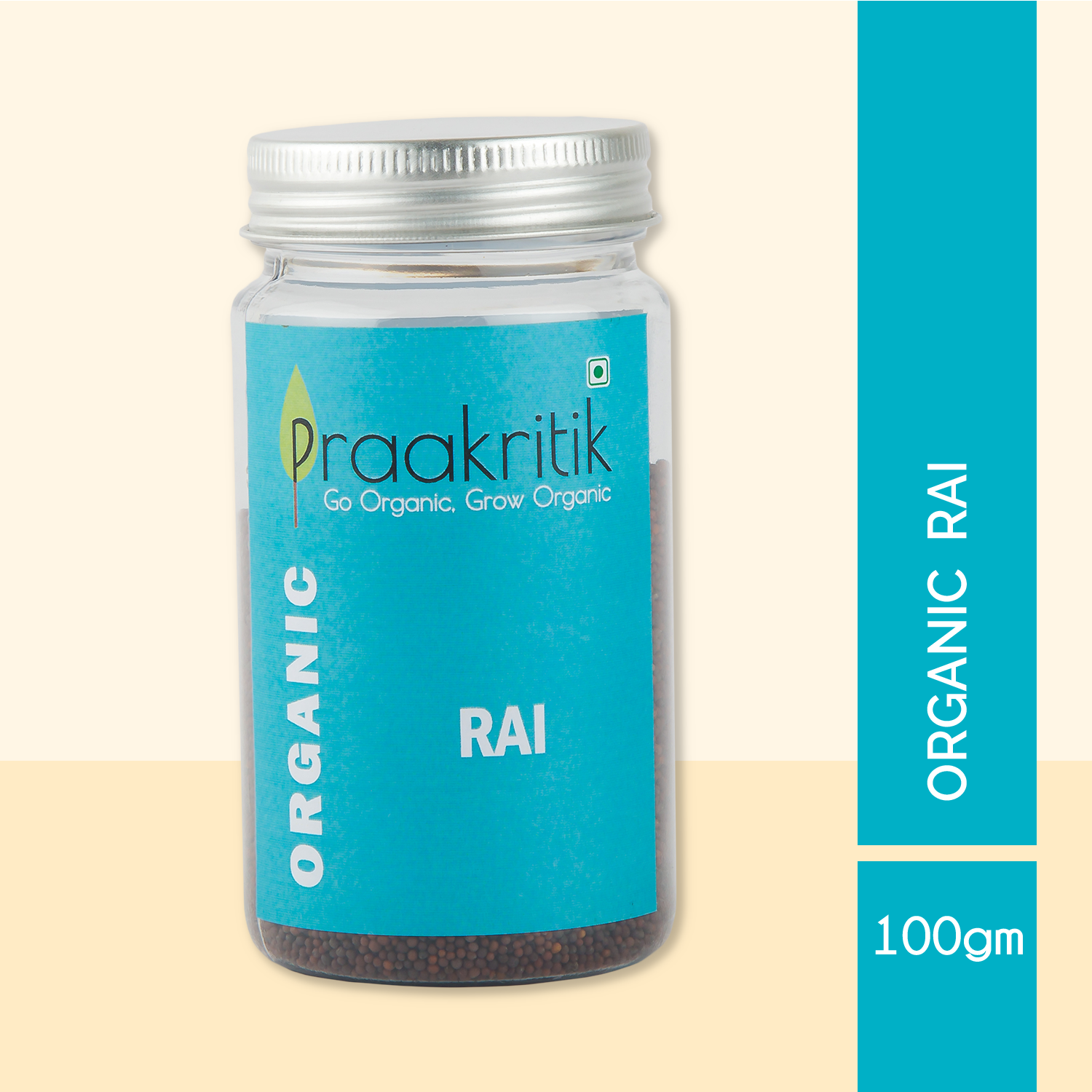 Organic Black Mustard Seeds | 100 G | Praakritik